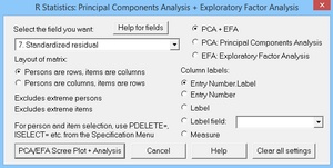 button for PCA/EFA scatterplots