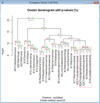 Winsteps-R Cluster Analysis